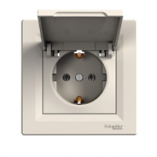 ASFORA КОНТАКТ С КАПAK КРЕМ EPH3100123 16A 250V AC 